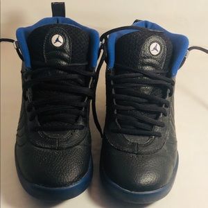 Black and blue jumpmans